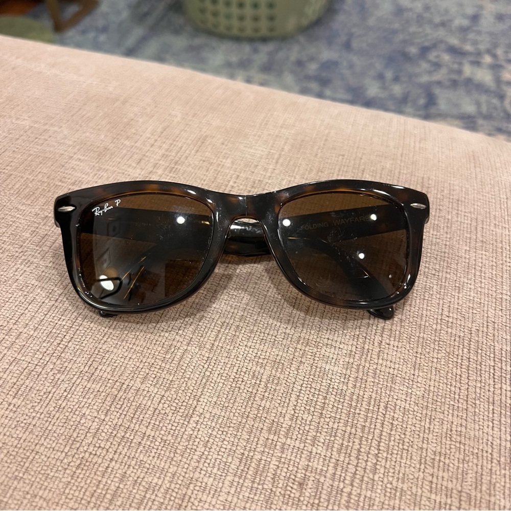 Ray-Ban Folding Wayfarers - POLARIZED